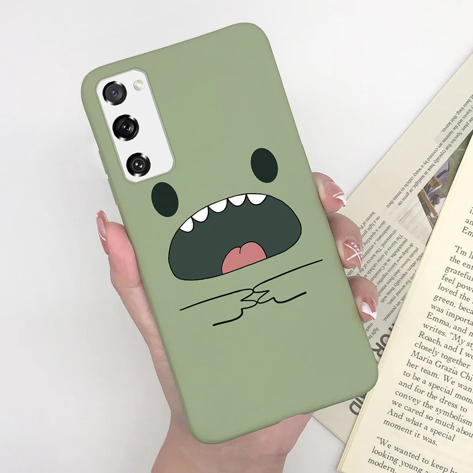 Cute Dinosaur Cartoon Phone Case - Fashionable Luxury TPU Soft Cover