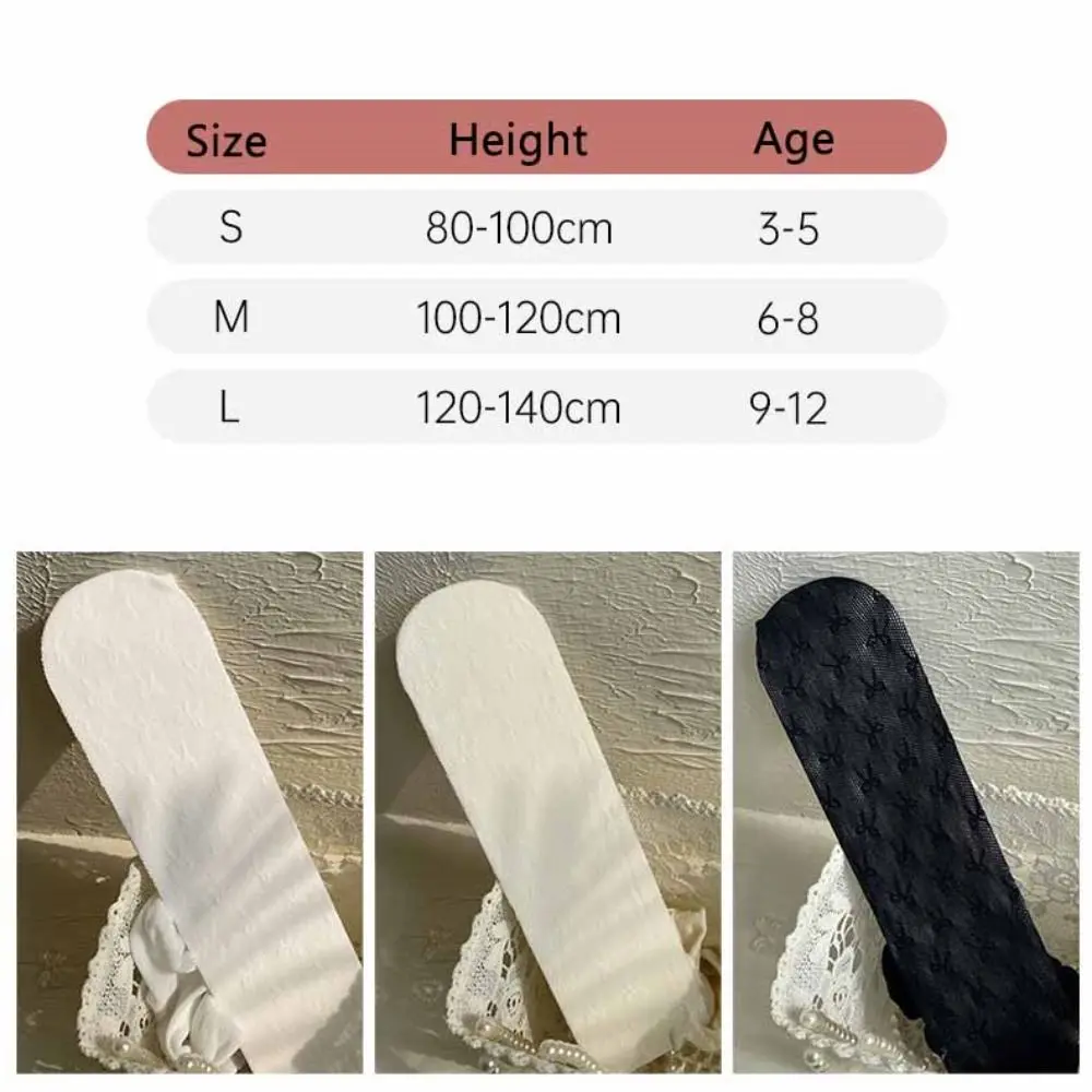 Kids Pantyhose Kids Leggings Bow Children Summer Mesh