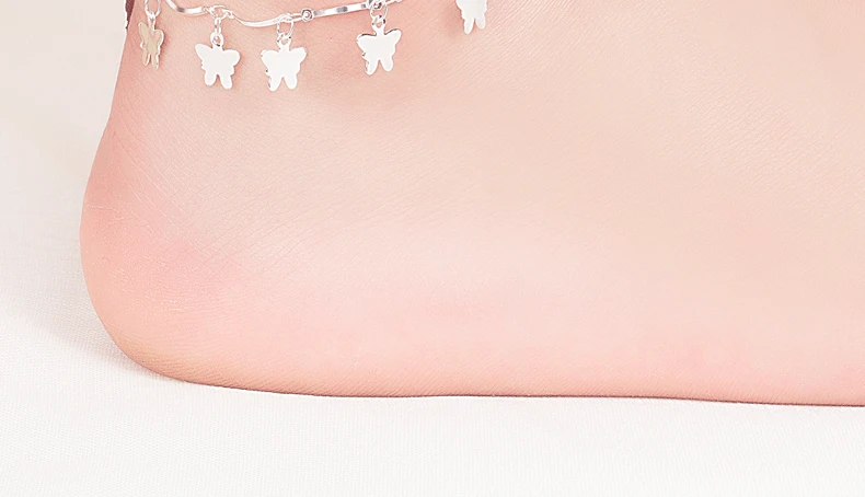 KOFSAC-925 Sterling Silver Ankle Bracelet 5