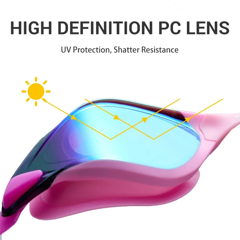 Swimming Goggles Professional Small Frame Competition Swimming Goggles Men Women Water Sports Eyewear