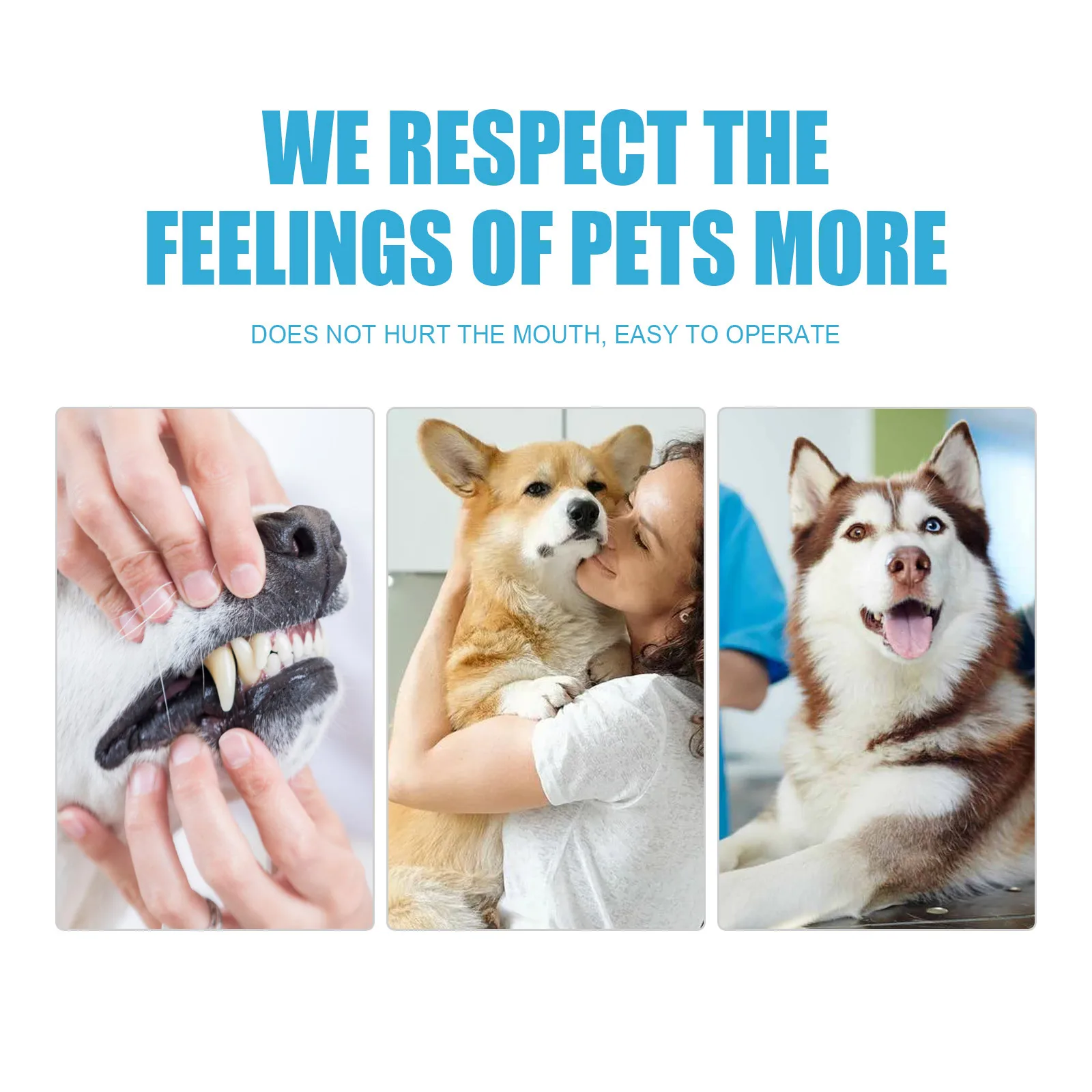 Pet Toothpaste Dog Bad Breath Tartar Cleaning Cat Oral Care Edible Fresh