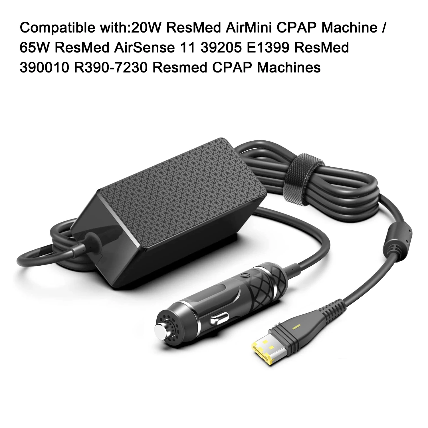 QYD Alimentatore di rete 24 V 2,71 A 65 W per ResMed AirSense 11 AirMini CPAP Air11 65 W 39205 E1399 ResMed 390010 R390-7230