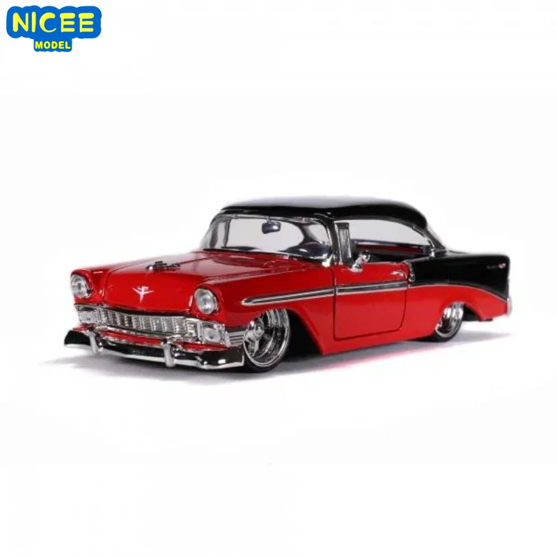 

Jada 1:24 1956 Chevrolet BEL AIR High Simulation Diecast Car Metal Alloy Model Car CHEVY Toys for Children Gift Collection J85