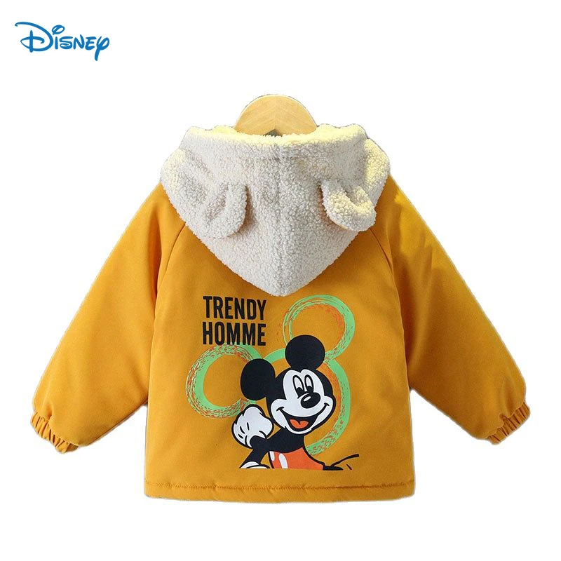 Disney Mickey Mouse Baby Boy Clothes Autumn Winter Jacket Kid Boys
