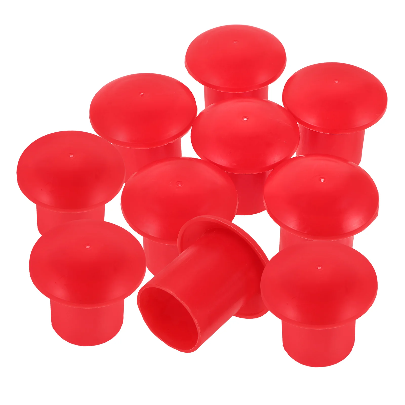 

50 Pcs Steel Bar Protective Cap Rebar End Protector Practical Sleeve Mushroom Hat Caps Pp