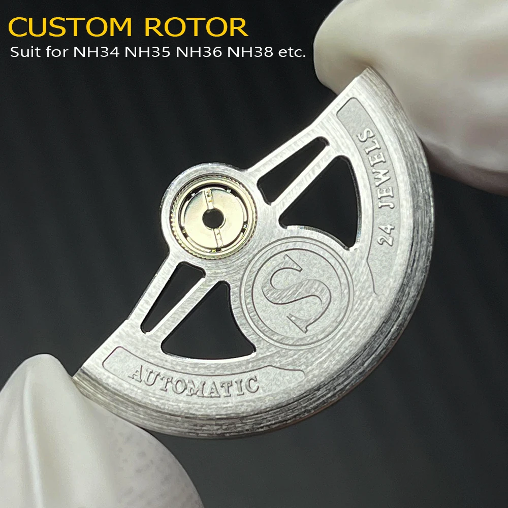 Automatic Hammers Customized Metal Rotors for Mechanical Movement Modifications
