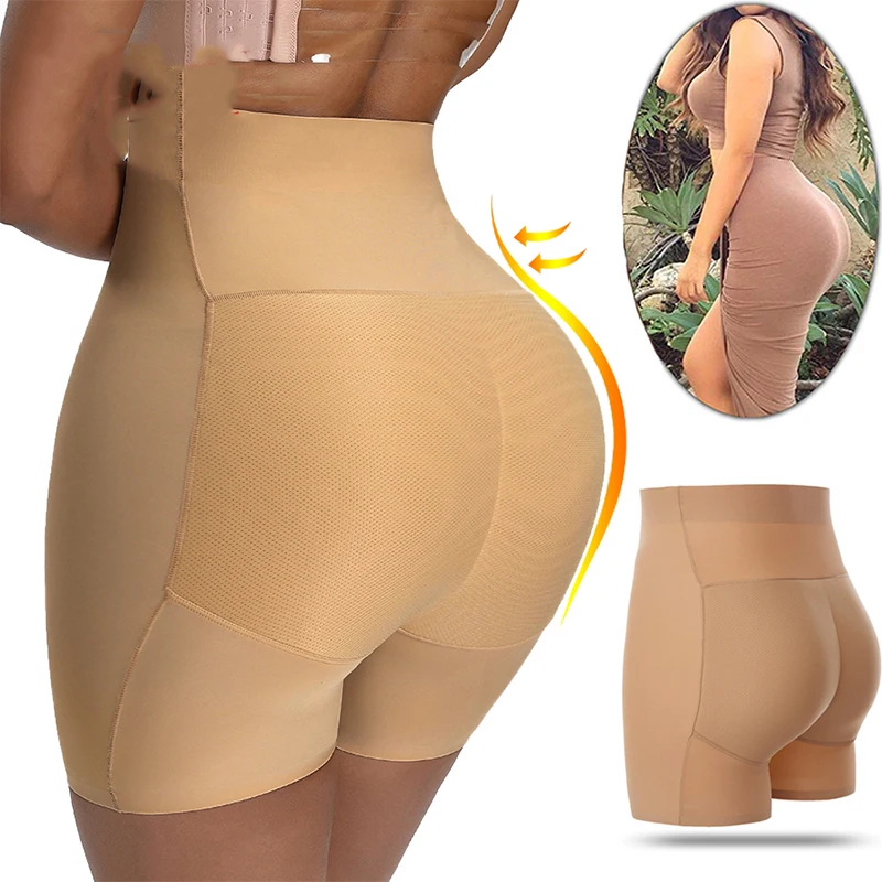 

Women Padded Seamless Butt Hip Enhancer Shaper Buttocks Butt Pads Buttocks Panties With Push-up Lifter Lingerie Shapewear