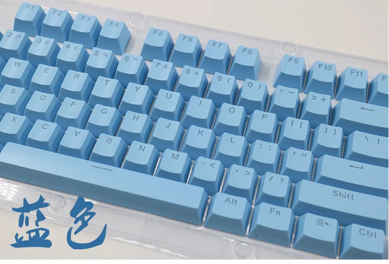 cor, ABS, rosa, branco, 61, 87, 104 Pcs, cereja MX Keycap, DIY