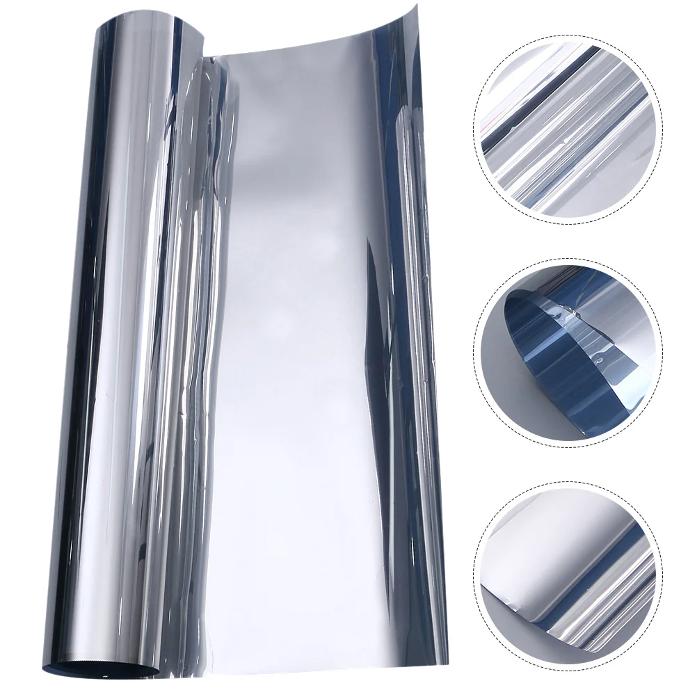 

Anti-UV Window Tinting Film One Way Privacy Window Film Heat Blocking Film Reflective Window Tint for Home Office Living Room