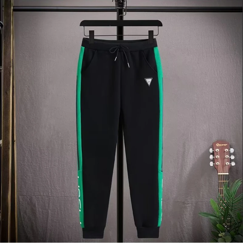 Fashion Men's Sets Japan Style Autumn Winter Elastic Waist Trousers+Long sleeve Pullover Sweatshirt Set Casual Men Clothing Sets 6