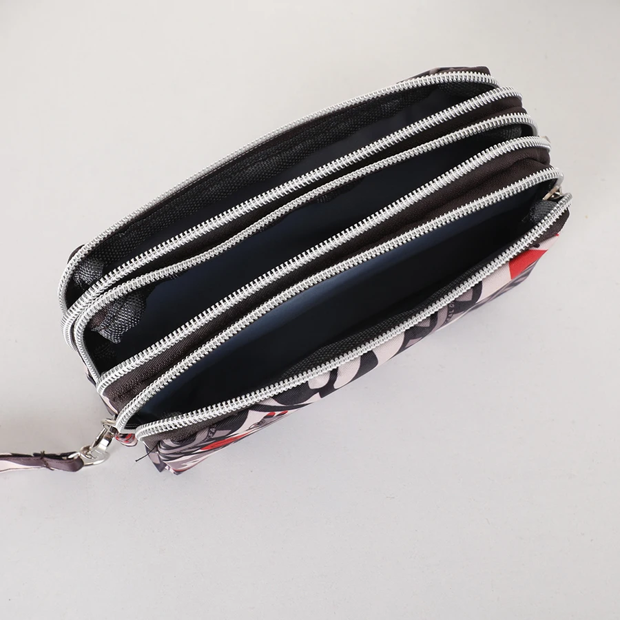 New denim coin purse waterproof cell phone bag card key organizer bag handbag