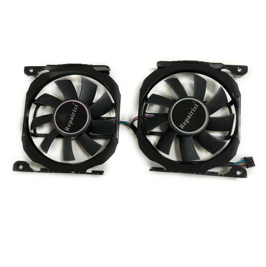 INNO3D GTX 1060 OC용 GPU 쿨러 그래픽 카드 팬, INNO3D 960 OC용, INNO3D GTX770 660Ti 750Ti용, 2개/세트 CF-12815S