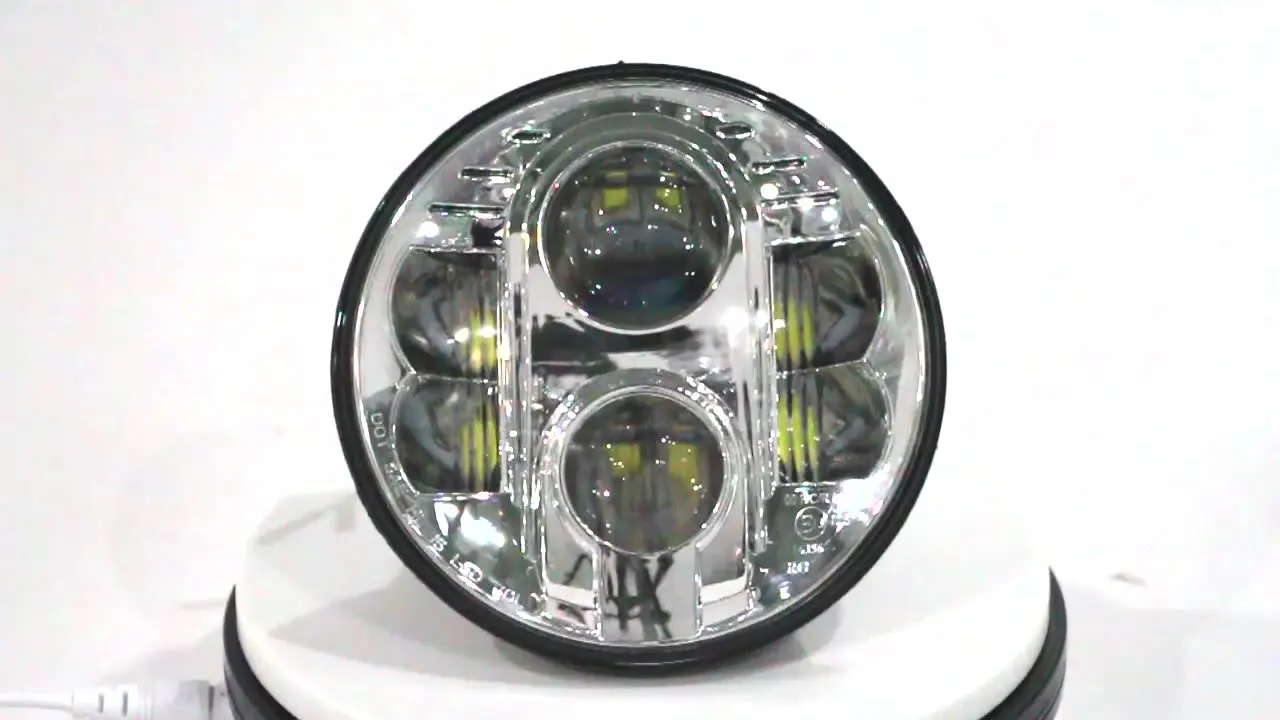 Tuff Plus Dot Sealed Beam 7inch Round Auxiliary Light Motorcycle Led  Headlight - Air-conditioning Installation - AliExpress