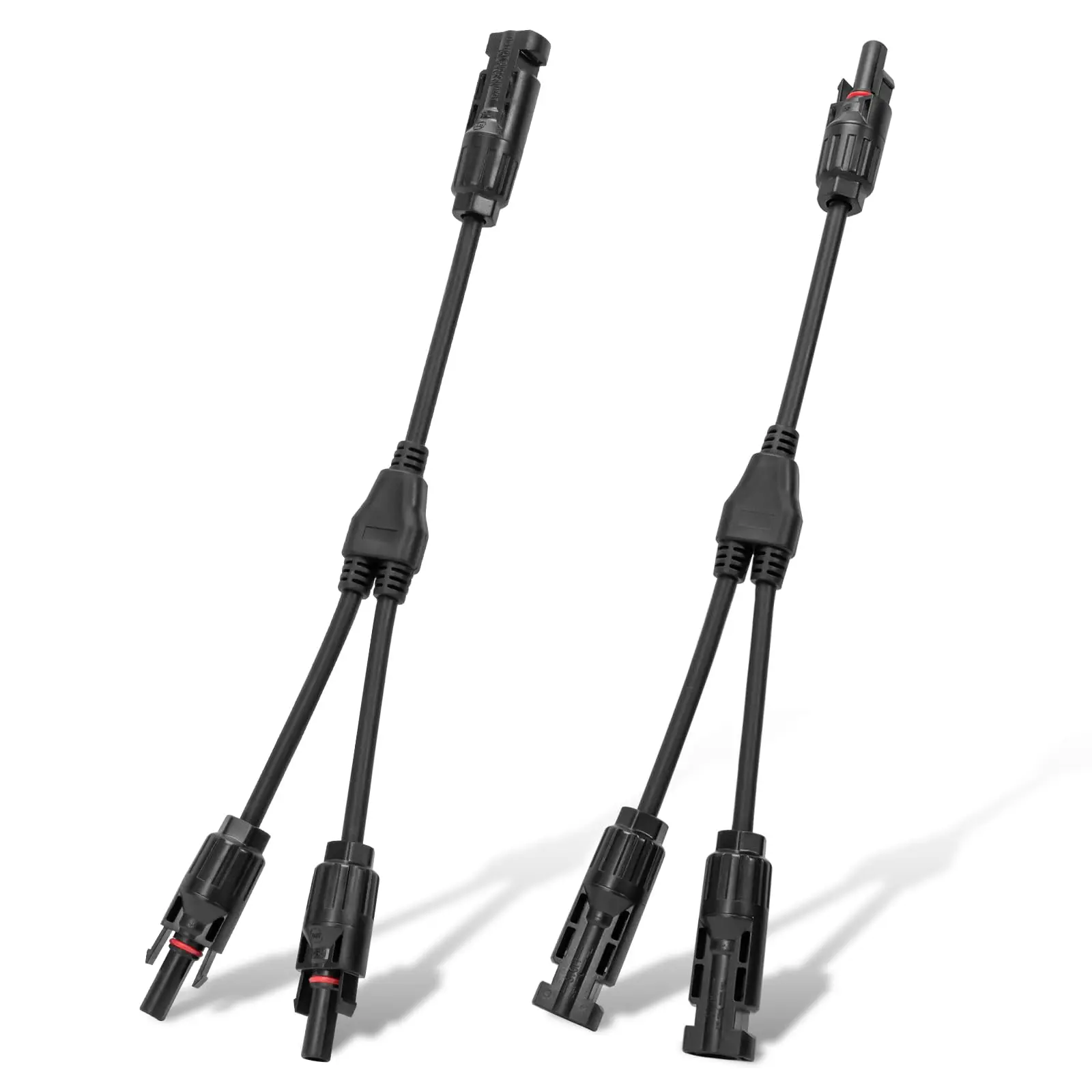 Güneş Konnektörleri Y Şube Paralel PV Adaptör Kablosu Tel Fiş Araç Kiti Güneş Paneli için Endüstriyel Elektrik Yerleştirme Terminalleri