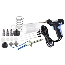 

Pro'sKit Digital Display Electric Tin Suction Pump SS-331H Desoldering Electric Heat Suction Gun Handle Accessories Glass Tube