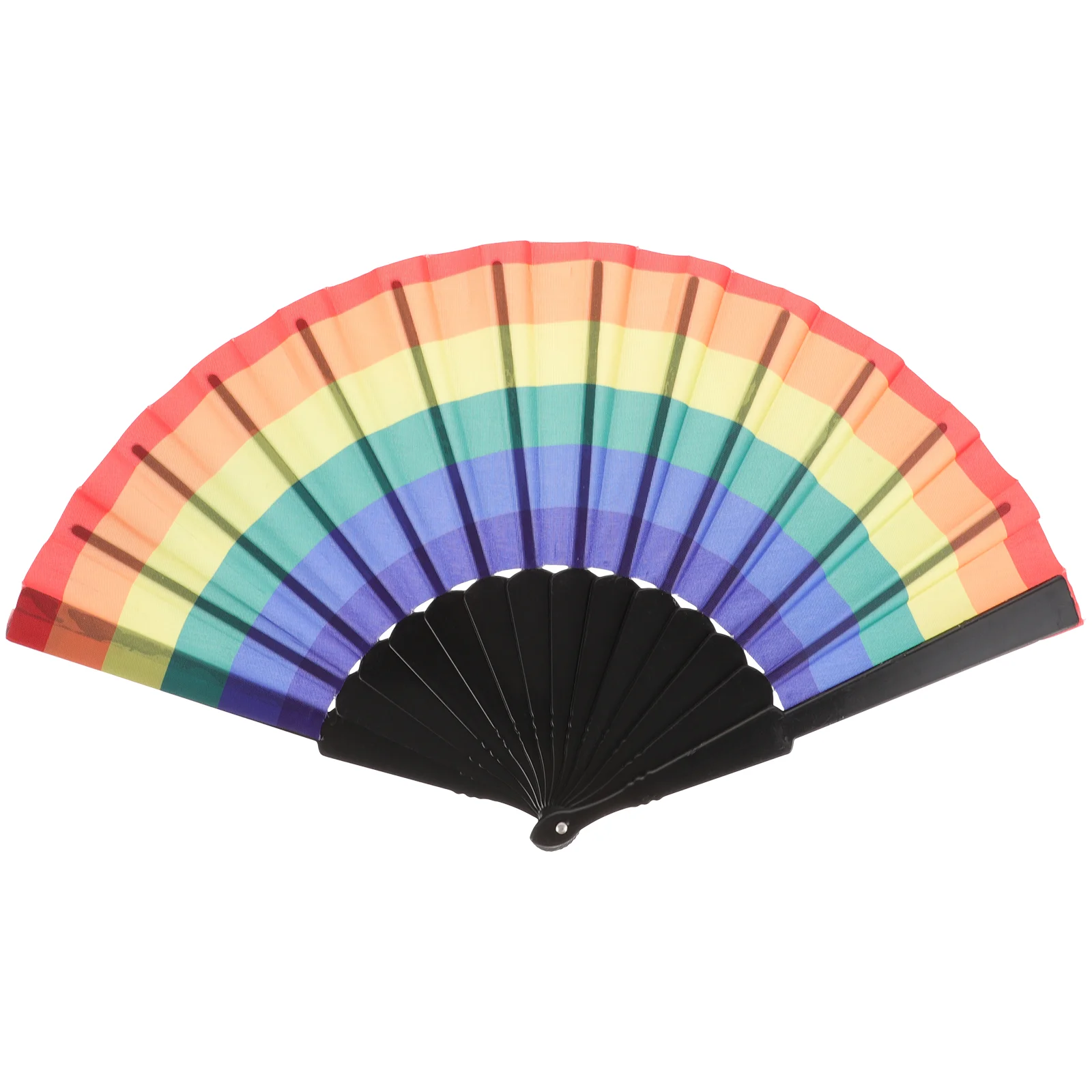 Vintage Home Decor Arcobaleno Ventaglio Pieghevole Fan Creativi Dance Pc Muslimchinese Plastic Hand Held Student