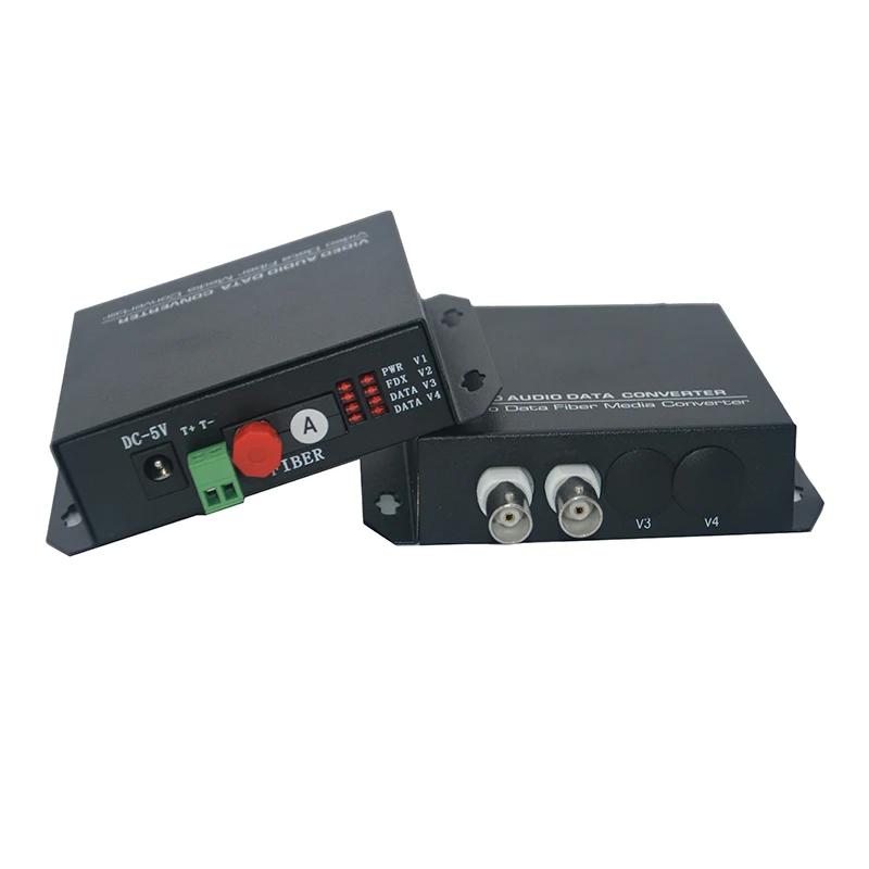 analog BNC video to fiber optic converter price Transmitter receiver for CCTV sy