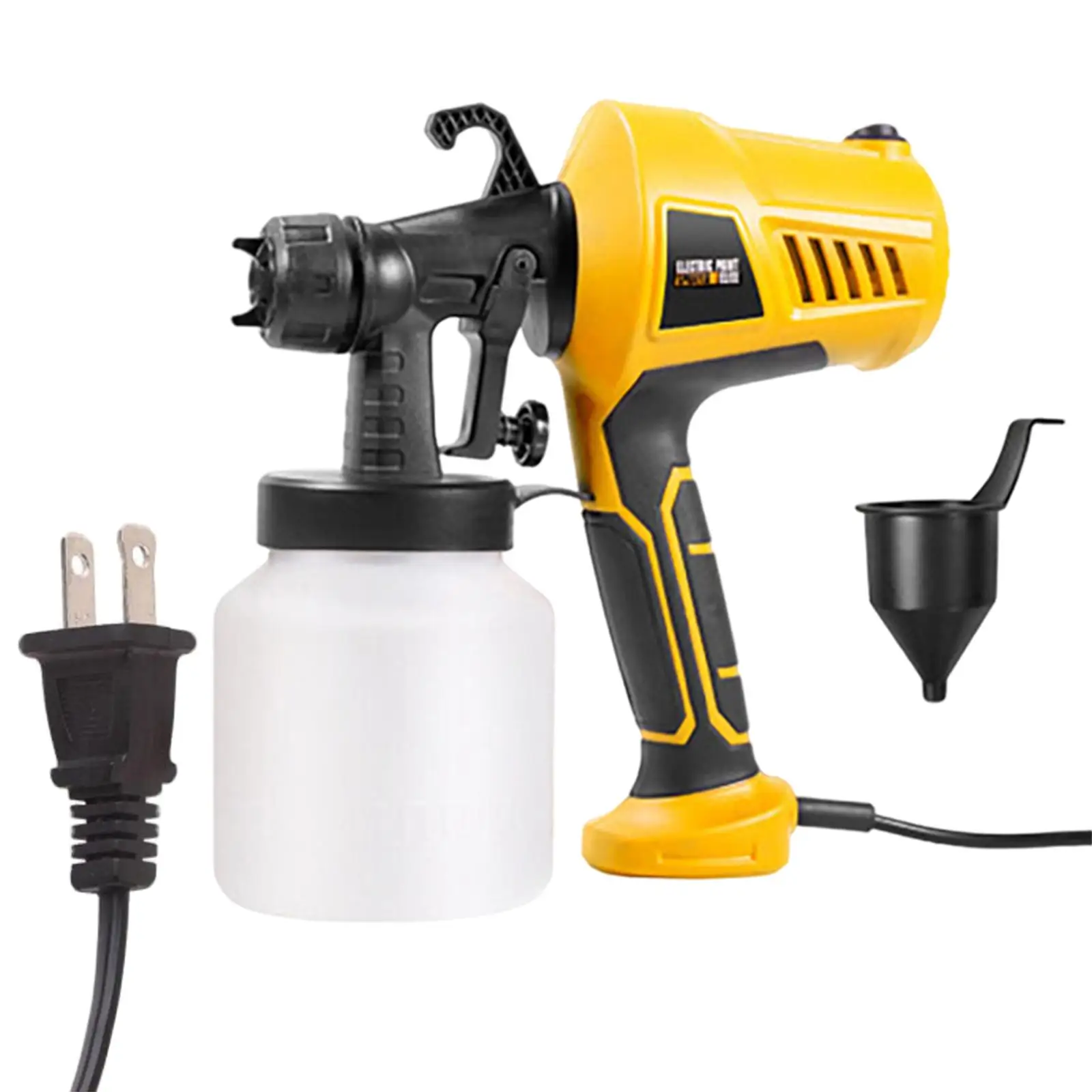 800ml Electric Paint Spray Gun Portable High Power Home Spray Gun Sprayer Handheld Plastic Adjustable Volume 700W Sprayer Gun