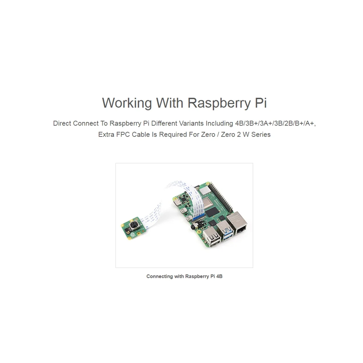 

For Raspberry Pi Camera Module 3 IMX708 Auto-Focus 75°FOV Standard Version(A)