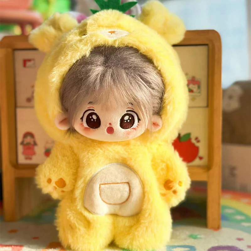 20cm Idol Doll Clothes For Plush Stuffed Toy Baby Doll'S Accessories Outfit For Korea Kpop Exo Dolls Super Star Figure Clothing