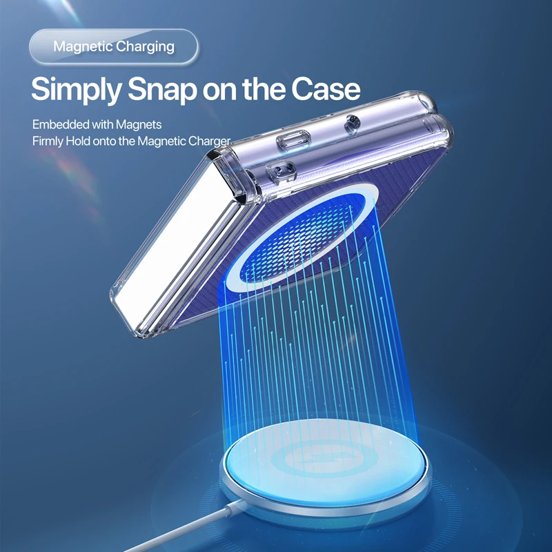 DUX DUCIS Magnetic Anti-Fingerprint Transparent Protective Case
