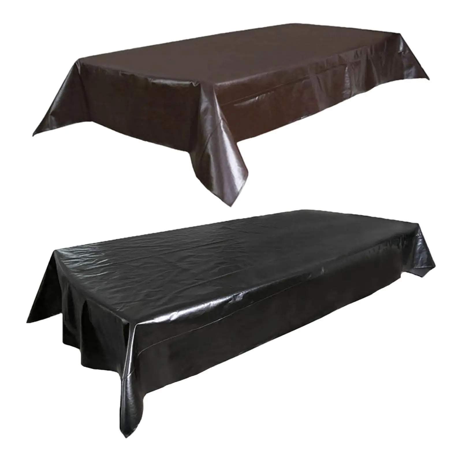 Table Protective Cloth 7/8/9ft Faux Leather Multipurpose for Snooker Table