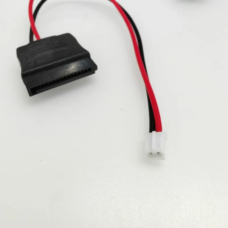 Mini Chassiss Host 2Pin to SATA Power + dysk twardy kabel danych płyta główna