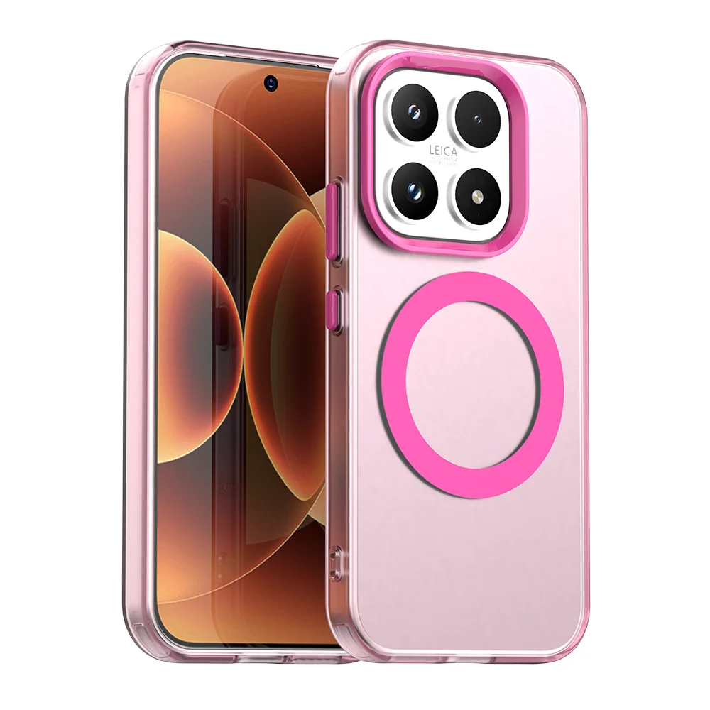 Translucent Candy Color Shockproof Protective Phone Case with Bumper