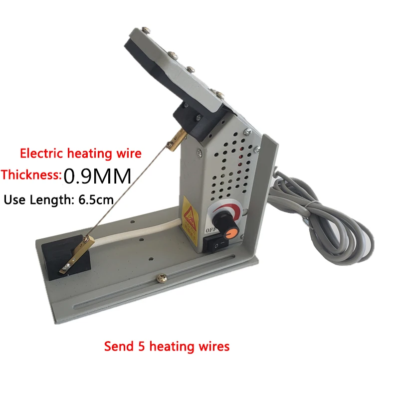 Electric Melt cutter nylon satin ribbon,Elastic band cutting knife, ribbon  cut machine Temperature adjustable cutting machine