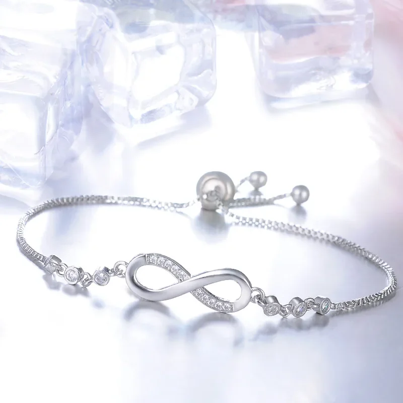 Rhinestone Infinity Bracelet Men's Women's Jewelry bracelet jewelry