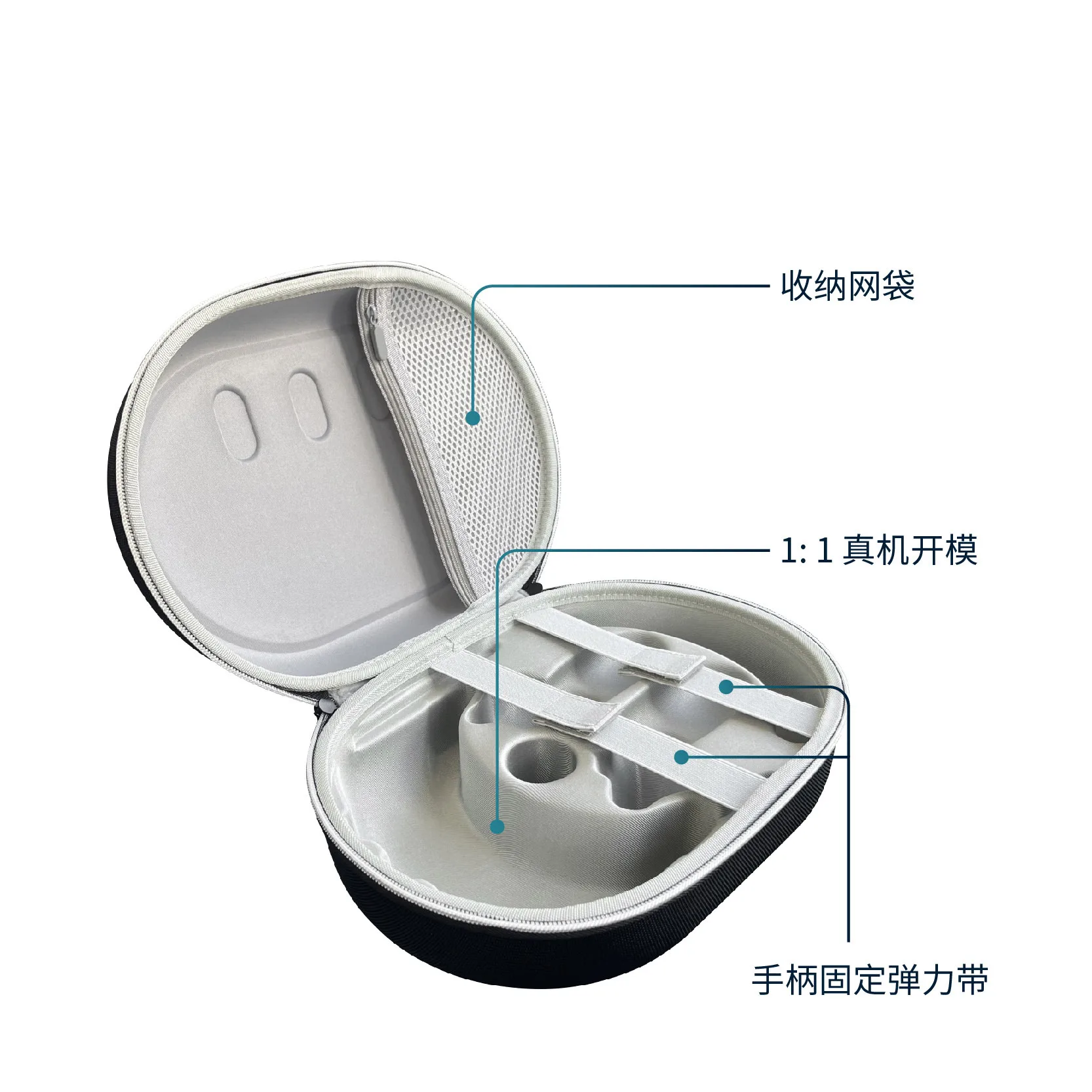 Custodia Per Cuffie Da Gioco Vr Custodia Da Viaggio Multifunzionale Custodia Protettiva Portatile Per Ps Vr3 Per Oculus Quest 3