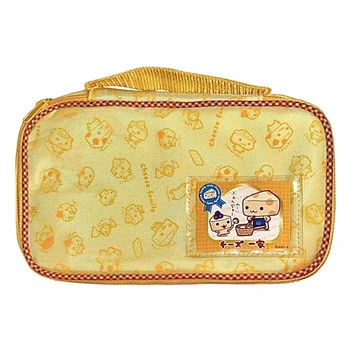 Astuccio per matite per famiglie di formaggi Astucci per matite scolastici carini Kawaii per bambini Borse per riporre penne grandi per matite