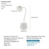 Charge Nail LED Lamp UV Fast Drying Nail Dryer False Nail Manicure Polish Glue Nail Lamp 360° Bendable Table Lamp 24W 6