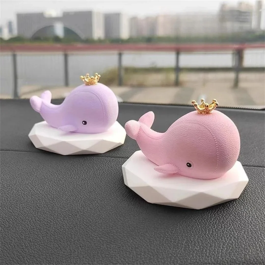 3D Whale Aromatherapy Wax Candle Decoration Silicone Mold DIY Animals Gypsum Plaster Crafts Car Ornament Resin Molds silicone mold