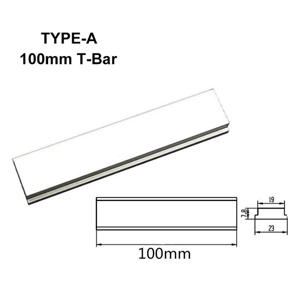 

T-Track T-Bar Slider 100mm/200mm/300mm/450mm Accessories Aluminium Alloy DIY Miter Jig Replacement Spare Parts