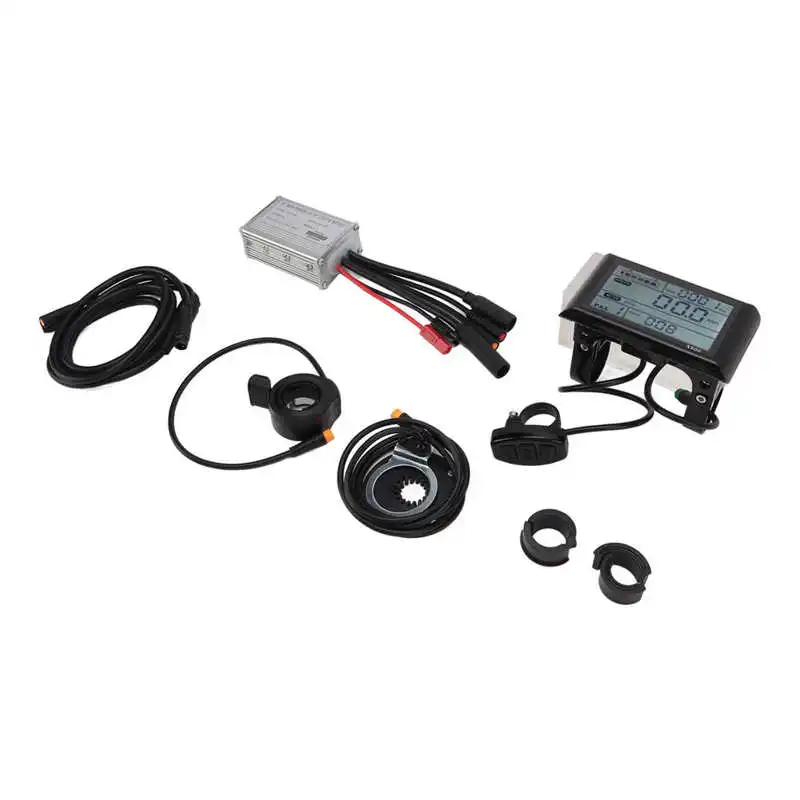 Electric Modification Kit Waterproof Electric Bike Conversion Kit with S900 LCD Display for 250W 350W Motor