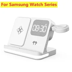 Universal Fast Charging Wireless Charger Stand and Dock Station (White for samsung)