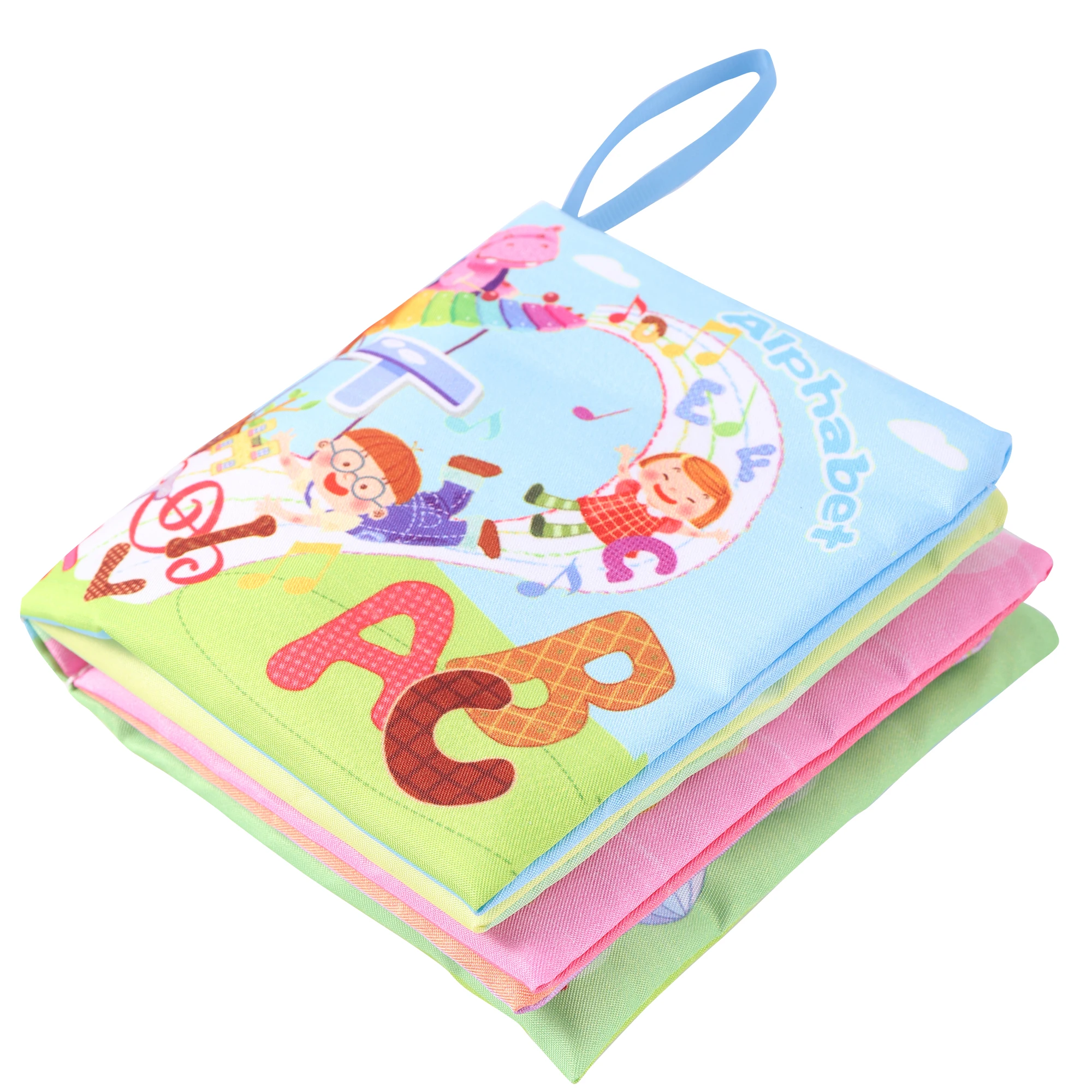 

Baby Soft Cloth Book Kids Pre-School Early Education Rustle Sound Book Intelligence Developing For Newborn Baby