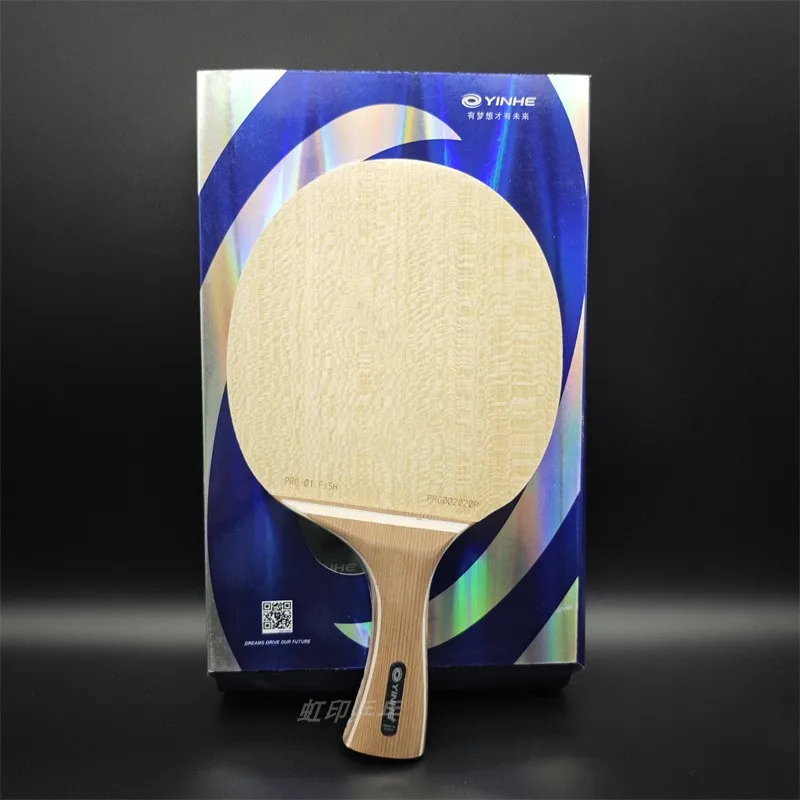 Galaxy PRO-01 Fish Shaped Handles Haped Table Tennis Racket Blade Carbon Fiber High-end Professional Blade