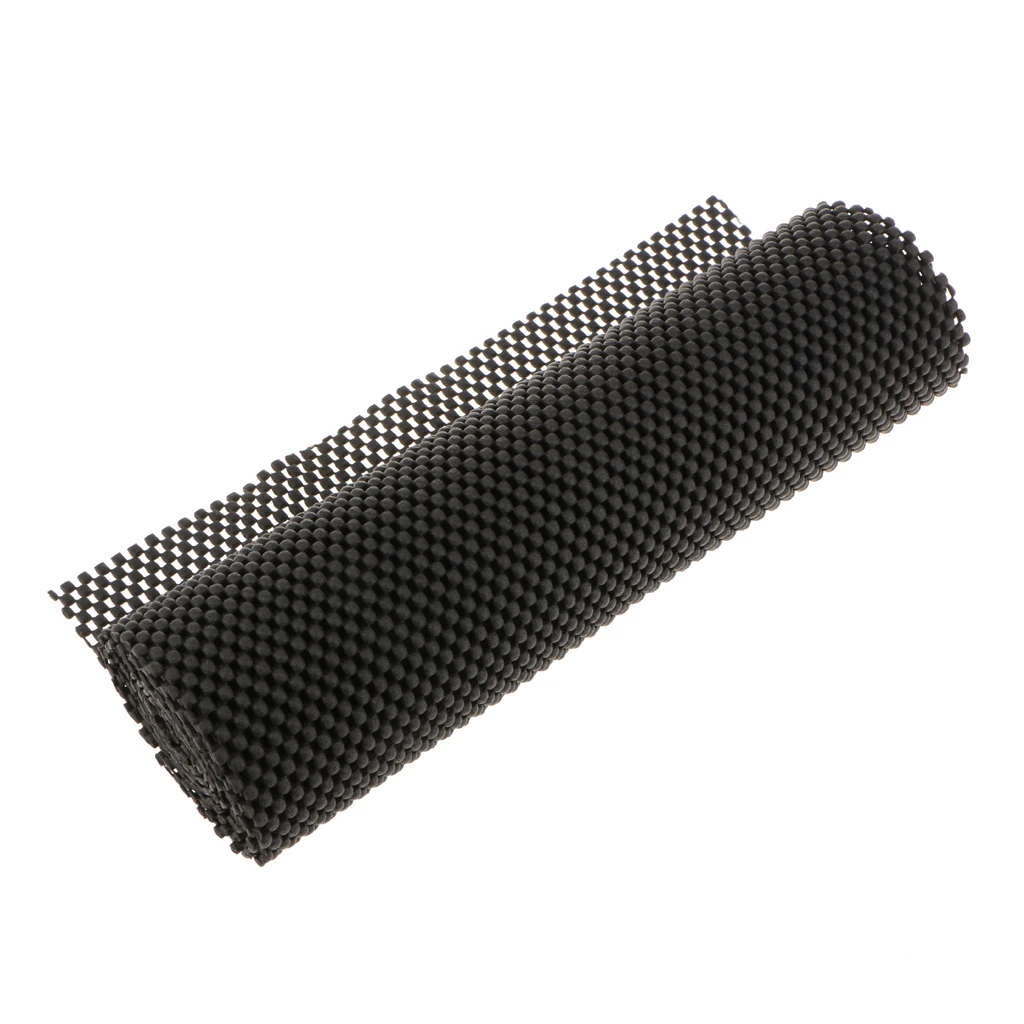 20x300cm Black Drawer Liner Non-Slip Mat Shelves Grid Pattern PVC  Non-Adhesive Liner for for Cabinets, Kitchen, Storage, Desks - AliExpress