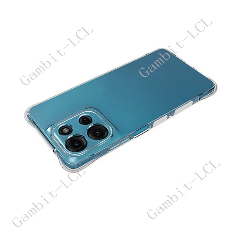 Durable Shockproof Anti-Fall TPU Back Case - Enhanced Protection Cover