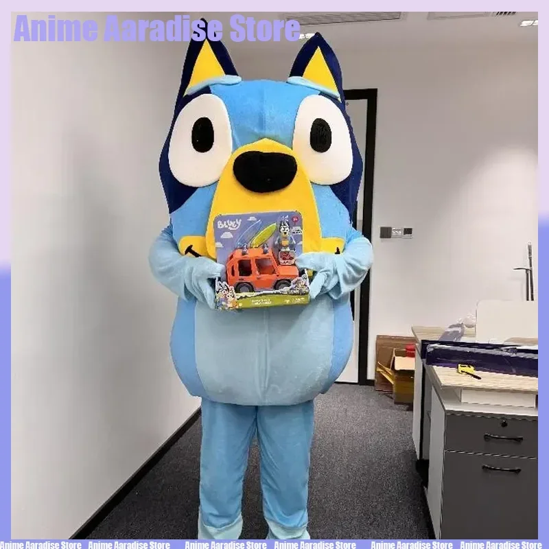 

Аниме Bluey, семейный мультяшный костюм собаки в стиле бинго, костюм для взрослых, костюм для ходьбы, реквизит для выступления, Одежда для куклы, реквизит для косплея