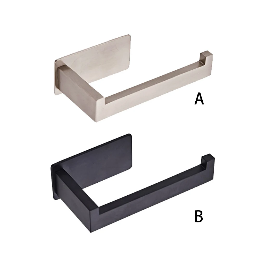 

Bathroom Towel Rack Shelf Toilet Holder Bar Hook Brushed Nickel Roll Hanger Washroom Hardware Set Accessory Silver