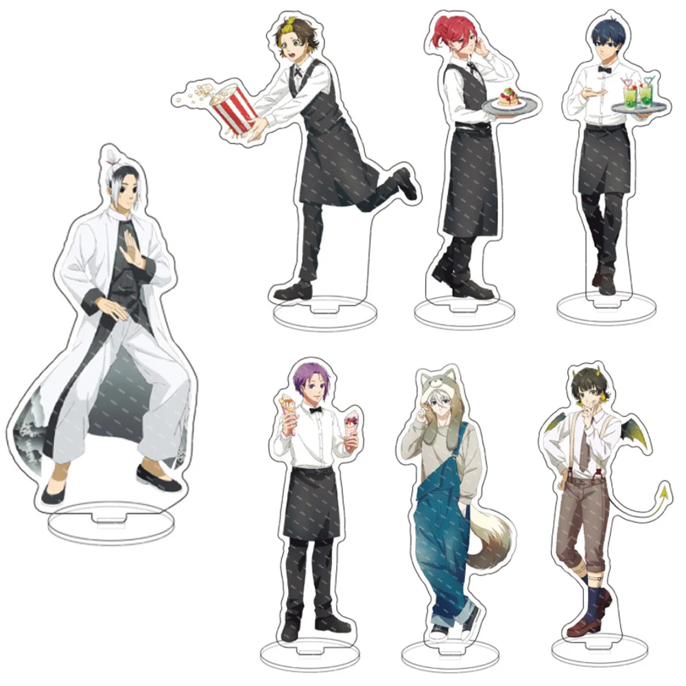 

Anime BLUE LOCK Prison Stand Action Figure Doll Chigiri Hyoma Kira Ryosuke Isagi Yoichi Acrylic Stand Model Plate Decor Fan Gift