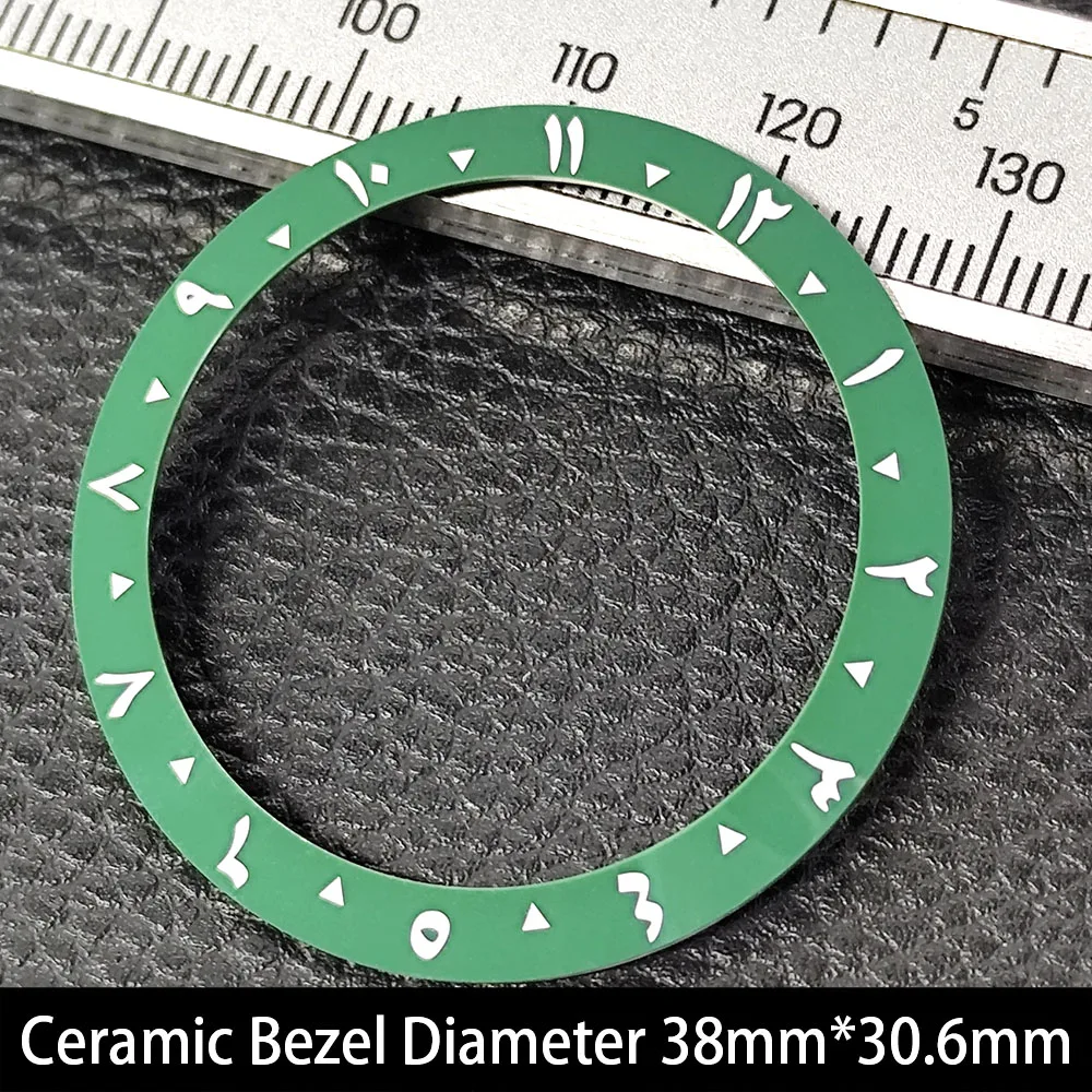 Elegant 38mm Ceramic Bezel Insert