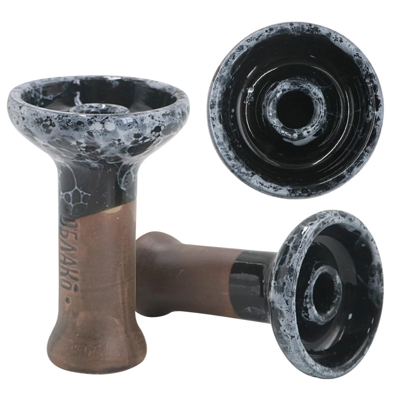 Hookah Accessories Hookah Replacement Accessories New Ceramic Shisha Bowl Good Quality Chicha Head For Hookah Water Pipe Charcoal Holder Cachimba Smoking Narguile Accessories