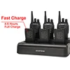 6PCS Baofeng BF-888S Walkie Talkie 16CH VOX UHF 400-470MHz Portable Amateur Two Way Radios For Hunting With 888S Six Way Charger 2