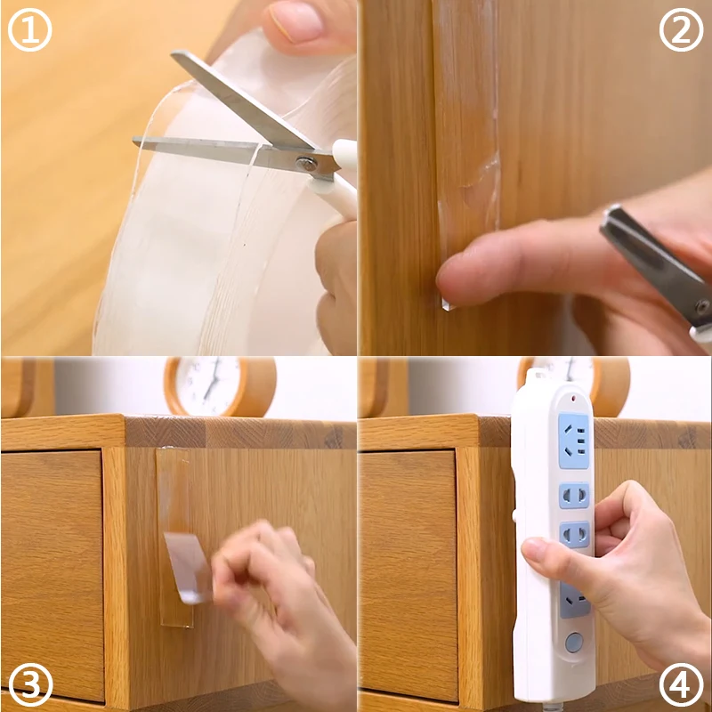 Ultra-Strong Transparent Nano Double-Sided Tape