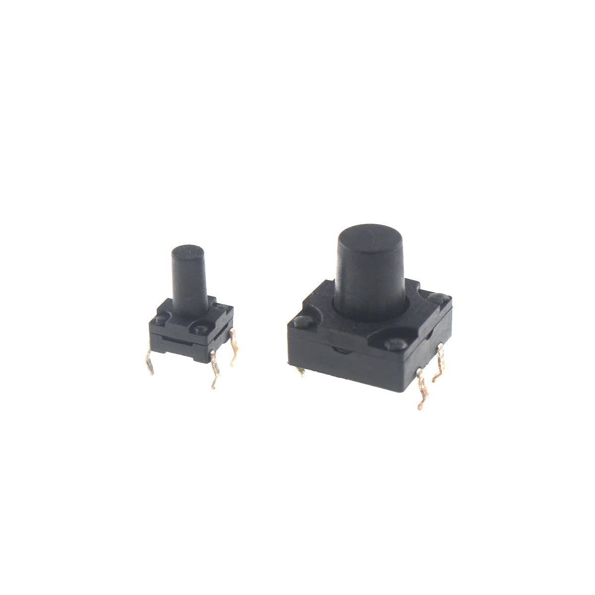 5 Pezzi Pulsante Tactile Momentaneo 12x12x7mm 4 Pin DIP - Interruttore Per PCB E Pannelli
