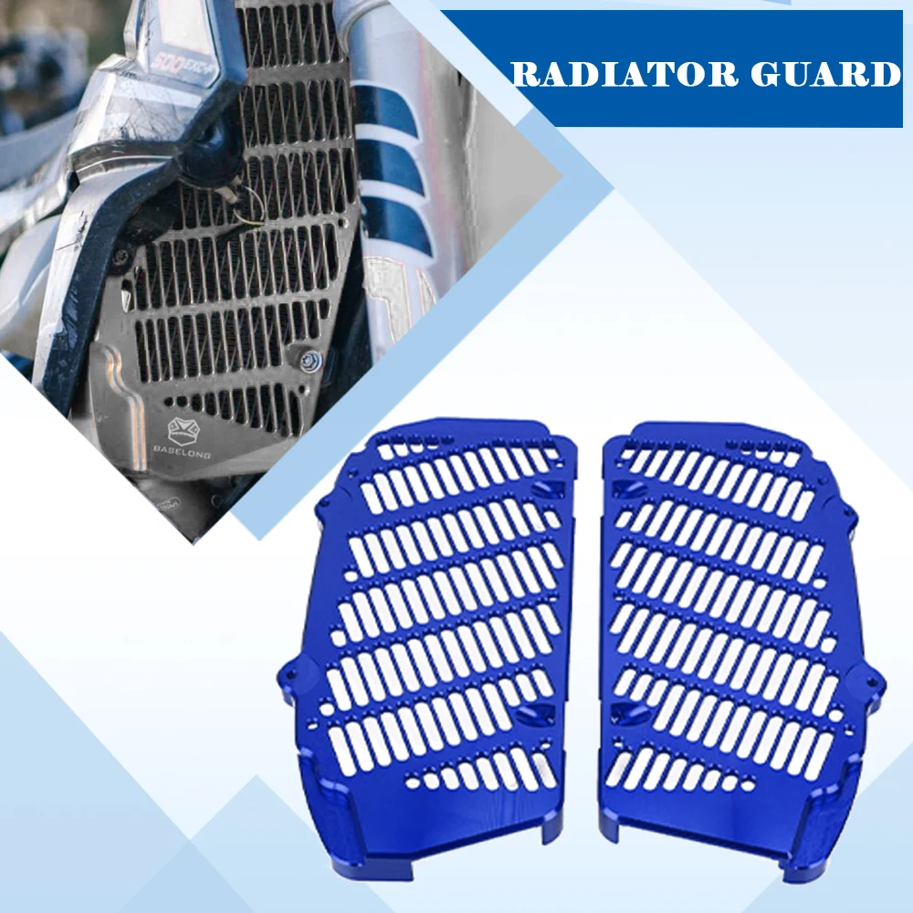 

FOR HUSQVARAN TE 150i 250i 300i TE 125 250 300 i TE150i TE250i 2017-2021 2022 2023 Motorcycle Radiator Guard Cover Protection